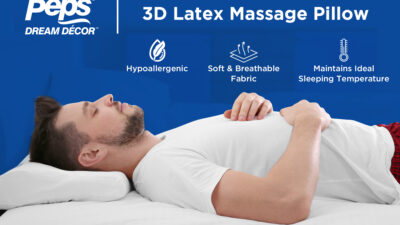 3D Latex Massage Pillow