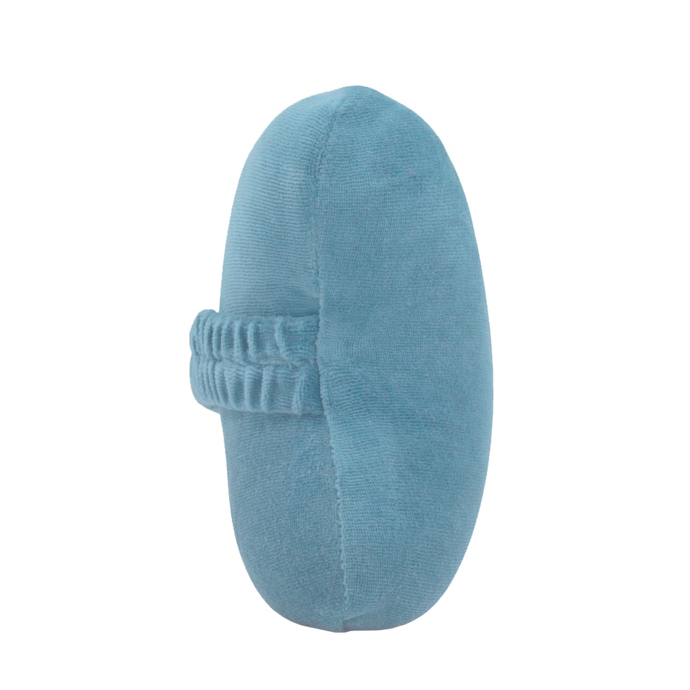 best coral blue neck rest pillow for car - side view