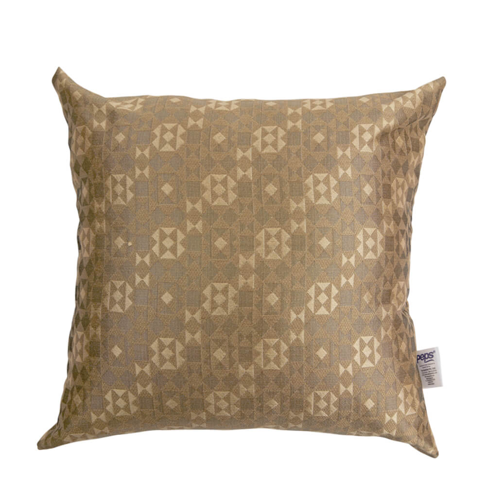 buy golden beige full cushions pillow for double bed