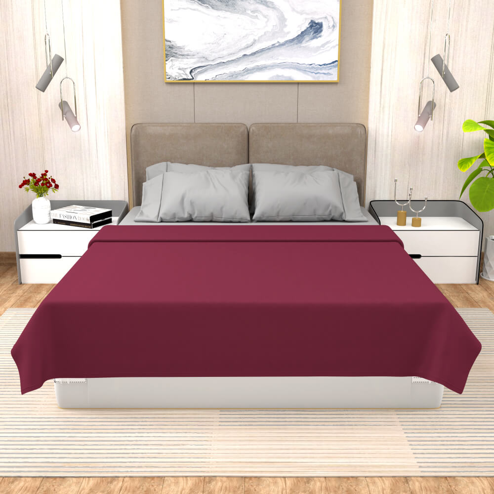 PepsDreamsDecor - Buy warm and cozy maroon blanket